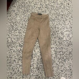 ZARA SUEDE PANTS